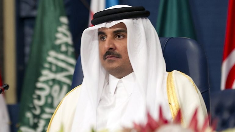 Emir do Catar, Tamim bin Hamad Al Thani. 